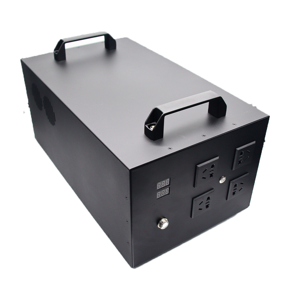 Outdoor Uninterruptible Power Supply - สถานีพลังงานสำรองแบบพกพาความจุสูง 1000W/2000W แบตเตอรี่ลิเธียมไอออน พลังงานแสงอาทิตย์ สำหรับตั้งแคมป์กลางแจ้ง ระบบสำรองไฟฉุกเฉินในรถยนต์