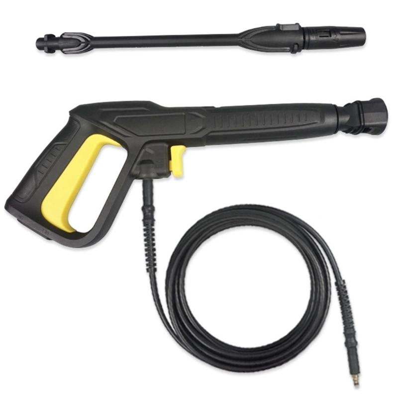 Power Washer Gun Replacement - ปืนฉีดน้ำแรงดันสูง ปืนฉีดน้ำแรงดันสูง หัวฉีดสเปรย์แบบปรับได้ ไม้กายสิทธิ์ ส่วนขยาย ปืนฉีดน้ำแรงดันสูง