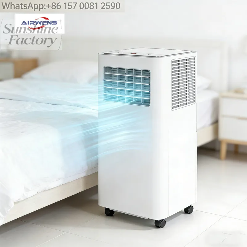 Quality Outdoor Power - เครื่องปรับอากาศเคลื่อนที่ Airwens 9000BTU คุณภาพสูง - สำหรับใช้งานกลางแจ้งและโรงแรม