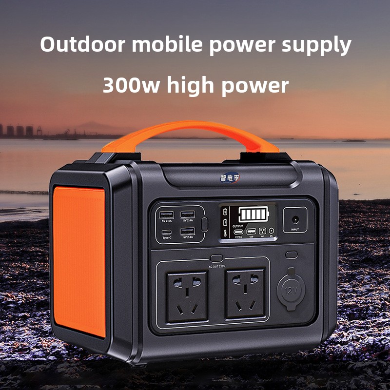 Outdoor Uninterruptible Power Supply - แหล่งจ่ายไฟมือถือกลางแจ้งกําลังสูง 300W 310.8whmarket สถานที่ก่อสร้างทัวร์ขับรถด้วยตนเองแหล่งจ่ายไฟสํารอง