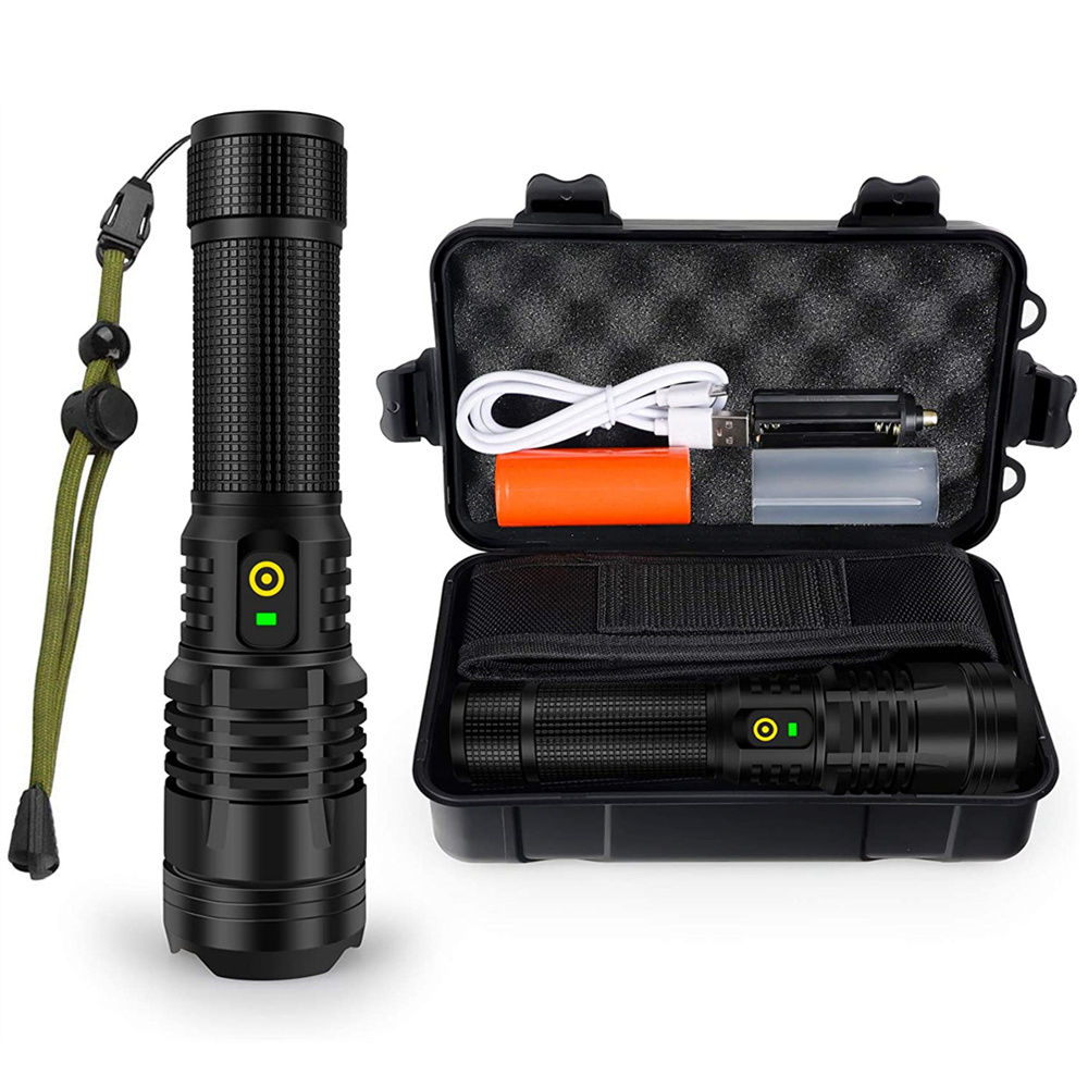 Outdoor Power Meter Bike - ส่วนใหญ่ที่มีประสิทธิภาพ XHP70.2 ไฟฉาย Zoomable ส่วนใหญ่ Bright