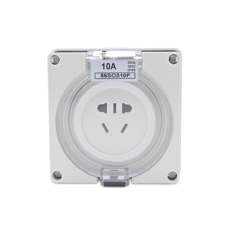 Outdoor Kitchen Power Outlet - ปลั๊กไฟกันน้ำกลางแจ้ง, ปลั๊กไฟกันน้ำ 5 ช่อง 10A สำหรับสวน,