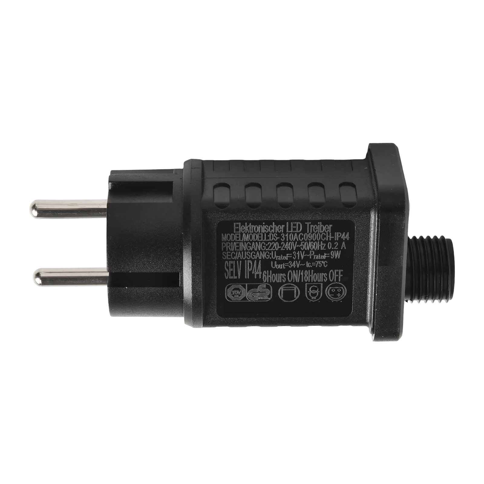 31V 9W LED หม้อแปลงไฟฟ้าพร้อมต - Outdoor Power With Timer บทวิจารณ์และราคา