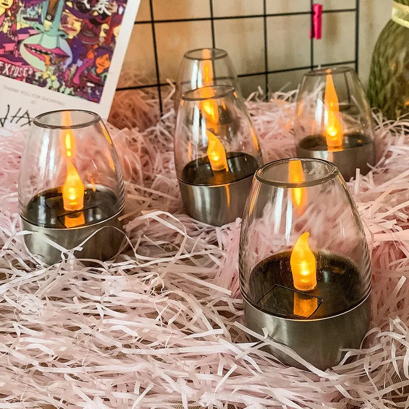 เทียนไร้เปลวไฟพลังงานแสงอาทิตย - Outdoor Power For Wedding บทวิจารณ์และราคา