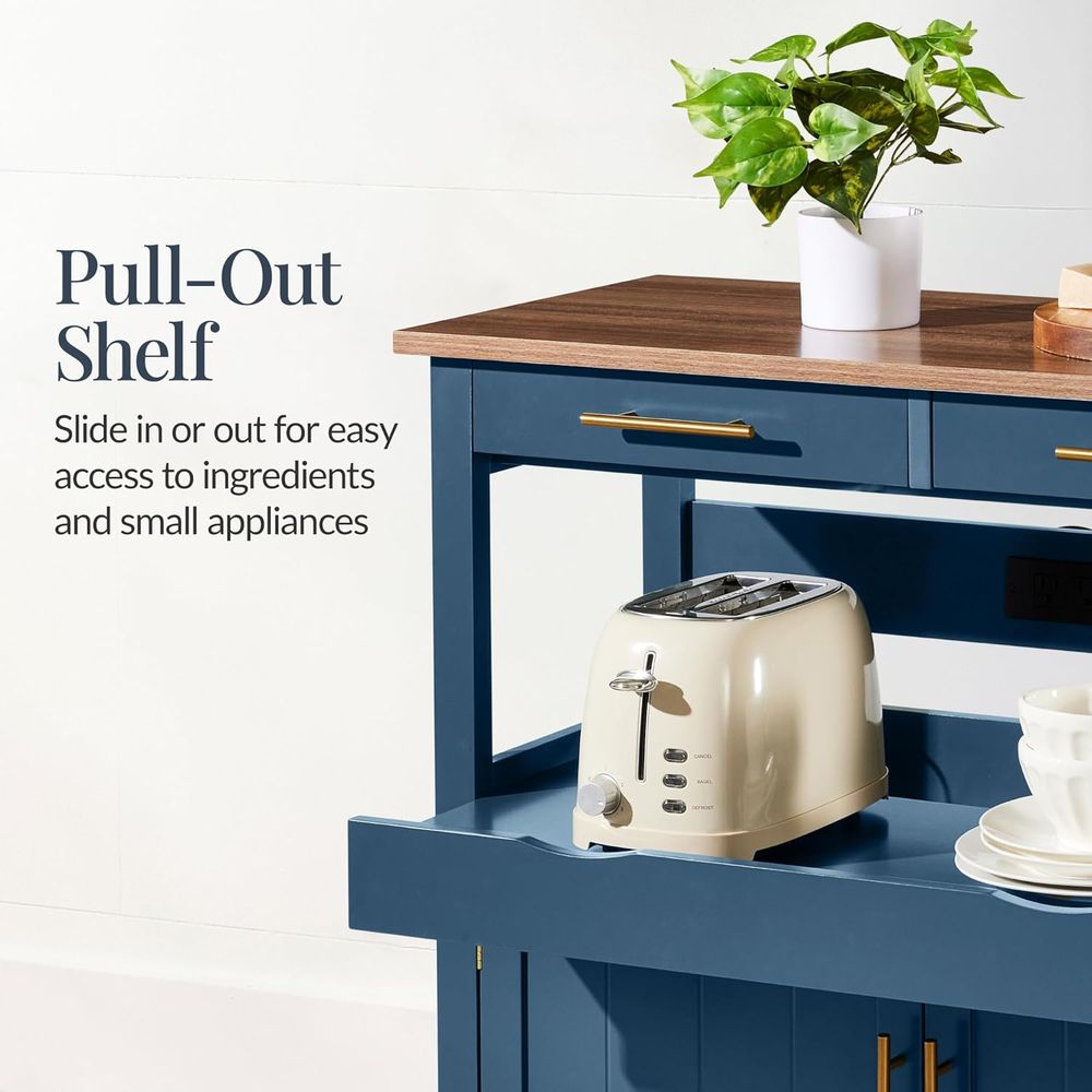 รถเข็นครัวแบบมีล้อขนาดใหญ่ 36  - Outdoor Kitchen Power Outlet บทวิจารณ์และราคา