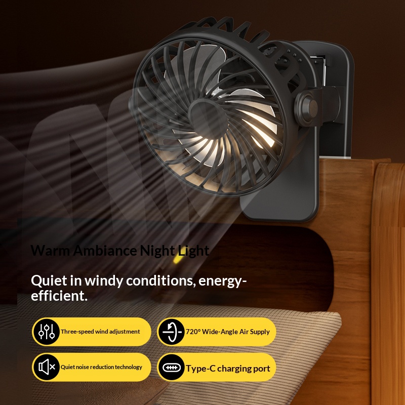 พัดลมพกพาแบบหนีบ หัวหมุนได้ 72 - Outdoor Power With Timer บทวิจารณ์และราคา