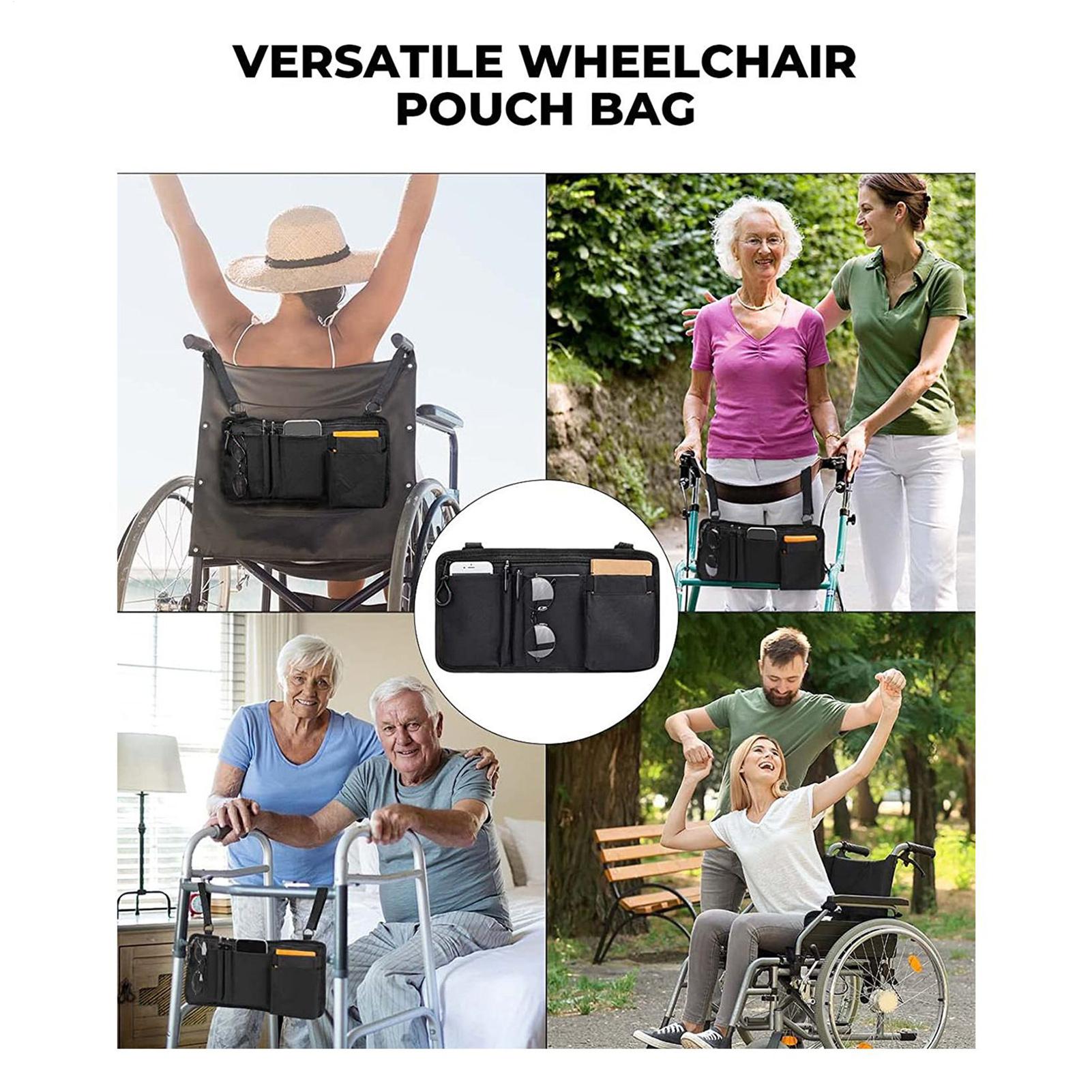 กระเป๋าข้างรถเข็นคนพิการพร้อมท - Outdoor Power Wheelchair บทวิจารณ์และราคา