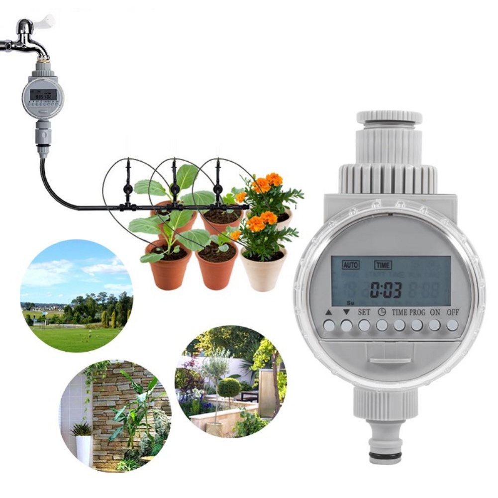 ตัวควบคุมการรดน้ำสวนพลังงานแสง - Outdoor Power With Timer บทวิจารณ์และราคา