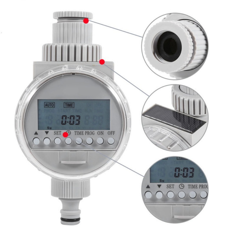 ตัวควบคุมการรดน้ำสวนพลังงานแสง - Outdoor Power With Timer บทวิจารณ์และราคา