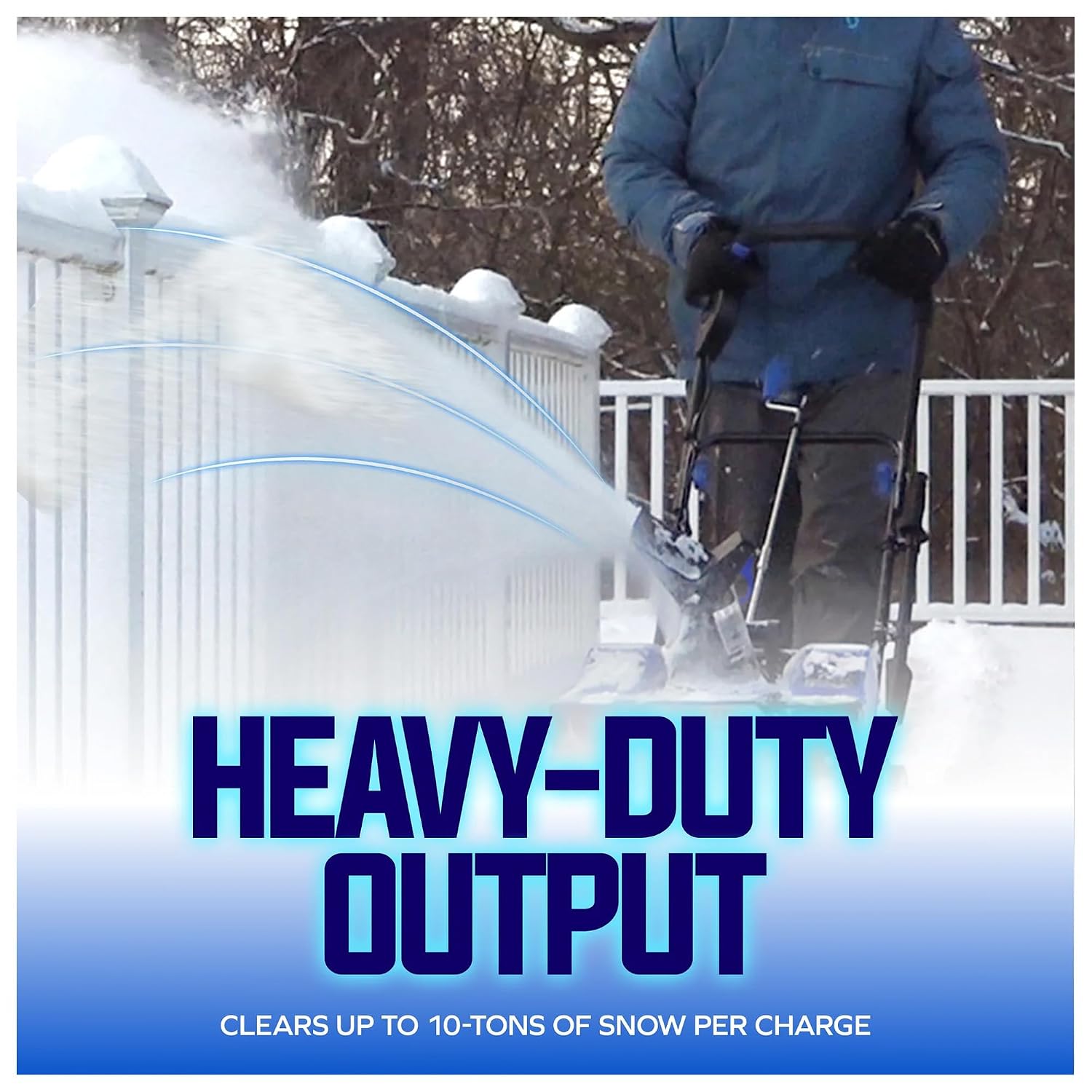 เครื่องเป่าหิมะไฟฟ้าไร้สาย ION - Snow Blower Single บทวิจารณ์และราคา