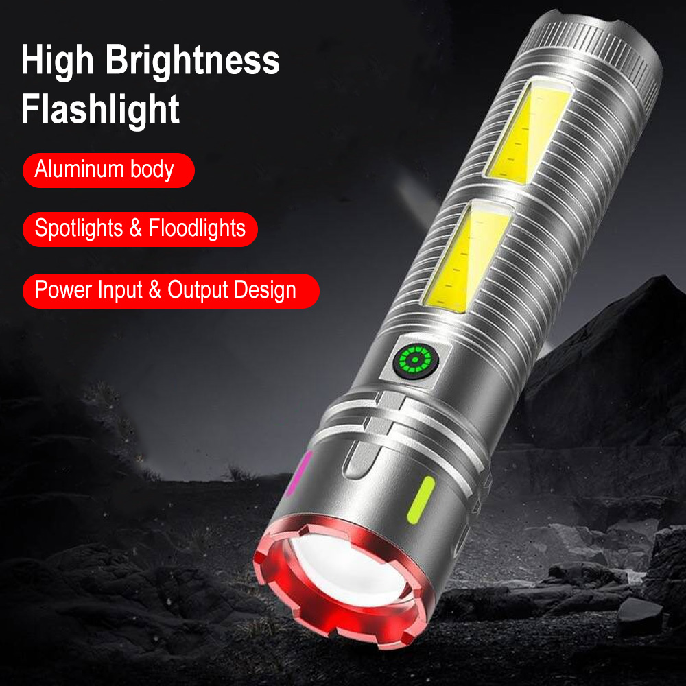 BORUiT ไฟฉาย LED Zoomable Type - Outdoor Power Meter Bike บทวิจารณ์และราคา