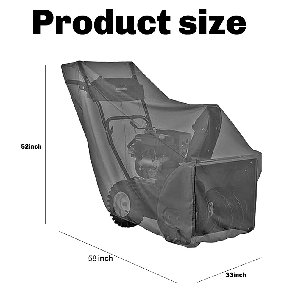 ใหม่ Snow Blower Cover, Snowbl - Snow Blower Single บทวิจารณ์และราคา