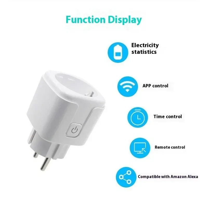 Smart ทํางานร่วมกับ Alexa Goog - Outdoor Kitchen Power Outlet บทวิจารณ์และราคา
