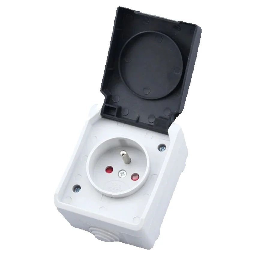 ยุโรปฝรั่งเศสเยอรมัน 16A พื้นผ - Outdoor Kitchen Power Outlet บทวิจารณ์และราคา