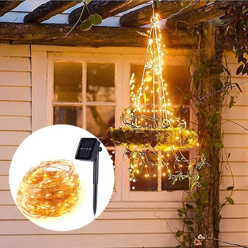 ไฟราวพลังงานแสงอาทิตย์ LED 100 - Outdoor Power For Wedding บทวิจารณ์และราคา