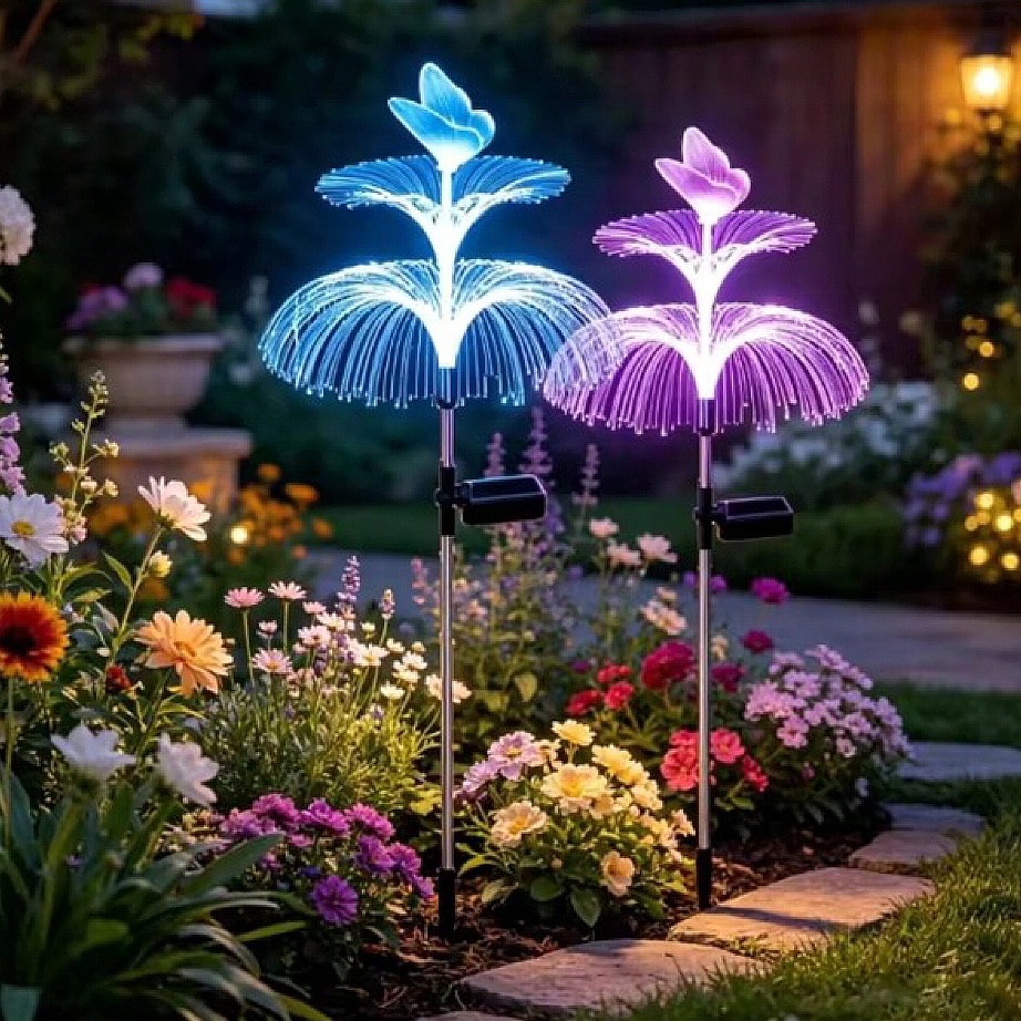โคมไฟสวนพลังงานแสงอาทิตย์รูปแม - Outdoor Yard Power Stake บทวิจารณ์และราคา