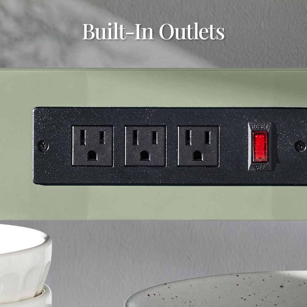 รถเข็นครัวแบบมีล้อขนาด 36 นิ้ว - Outdoor Kitchen Power Outlet บทวิจารณ์และราคา